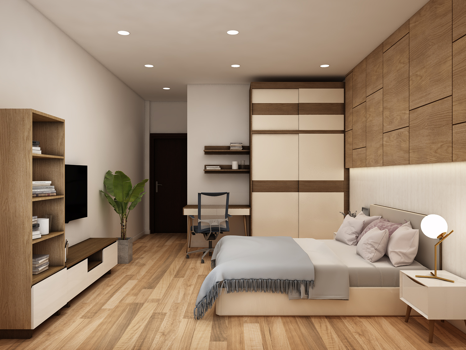 Nội thất phòng ngủ: Tạo không gian nghỉ ngơi thoải mái và ấm cúng