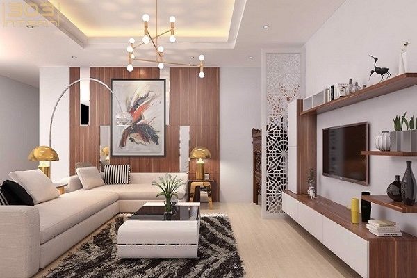 33 Mẫu thiết kế nội thất phòng khách đẹp hiện đại 2023  An Lộc